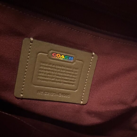 Coach Pride Backpack *EUC - Picture 4 of 4